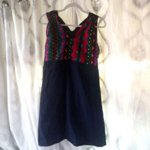 New Mexican embroidery dress small and medium ( Box DH )